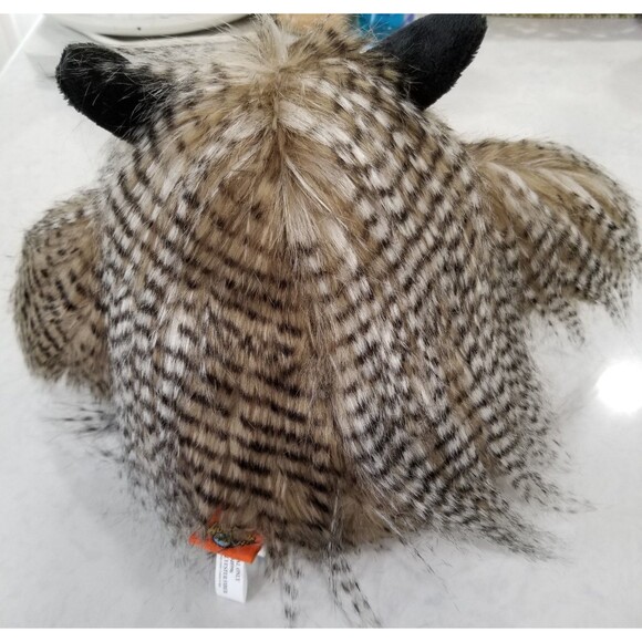 Adventure Planet Plush owl lifelike feathers - Picture 5 of 12